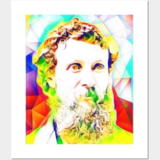 John Muir Colourful Portrait | John Muir Artwork 12 Posters and Art